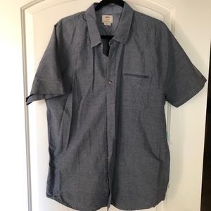 Vans button down collared shirt